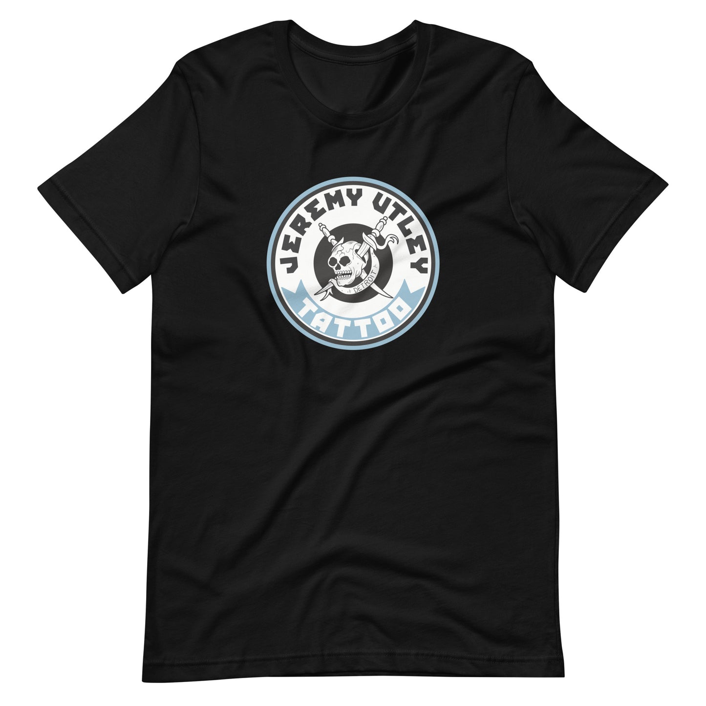 Jeremy Utley Tattoo - Skull Pirate Logo Unisex T-Shirt