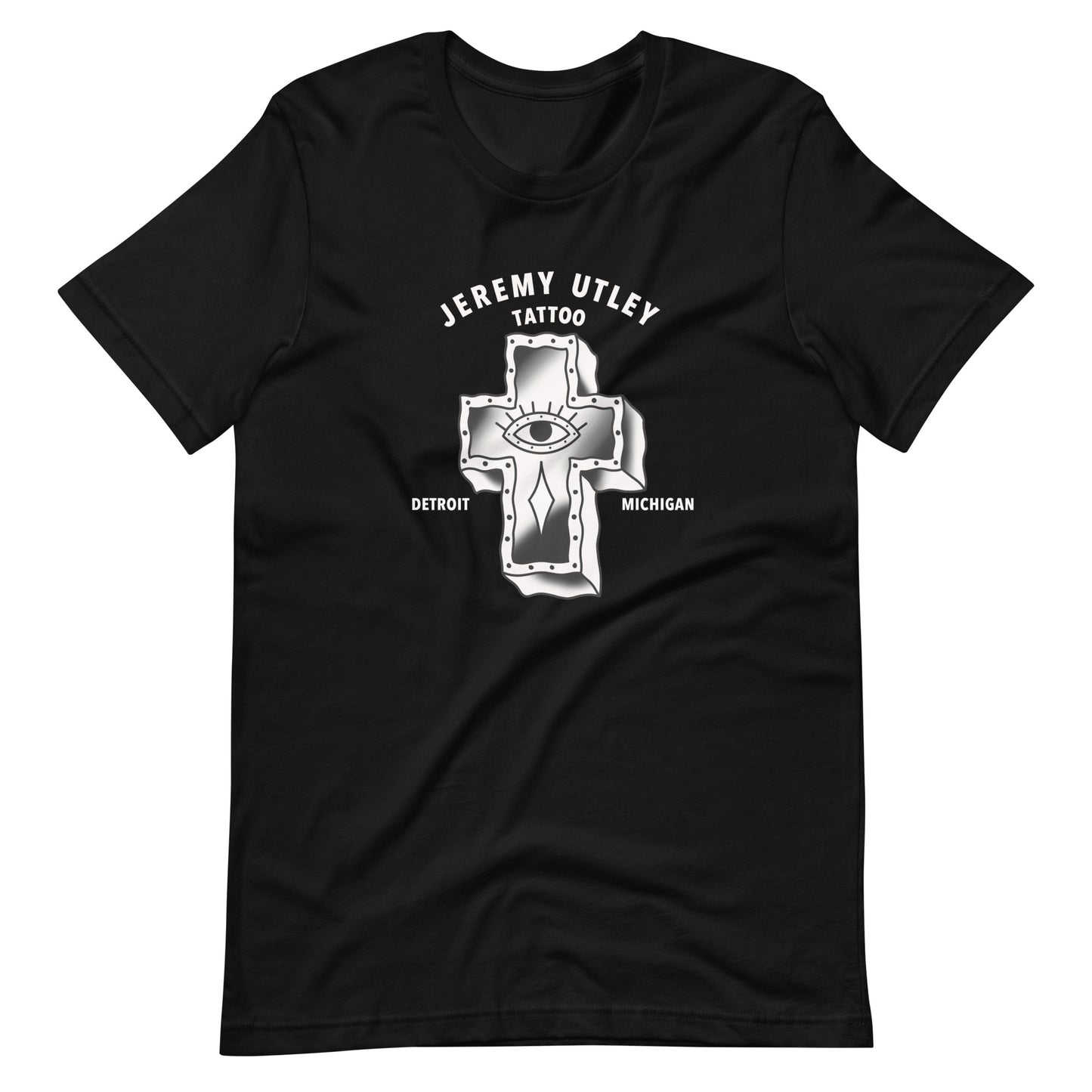 Jeremy Utley Tattoo - Cross Design Unisex T-Shirt