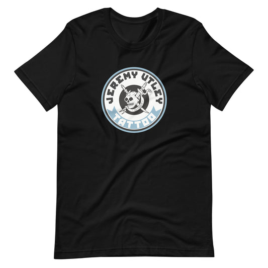 Jeremy Utley Tattoo - Skull Pirate Logo Unisex T-Shirt